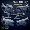 3d Printed Ork Pirate Artillery x4 by Mekka Miniatures by Last Hope Miniatures