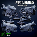 3d Printed Ork Pirate Artillery x4 by Mekka Miniatures by Last Hope Miniatures