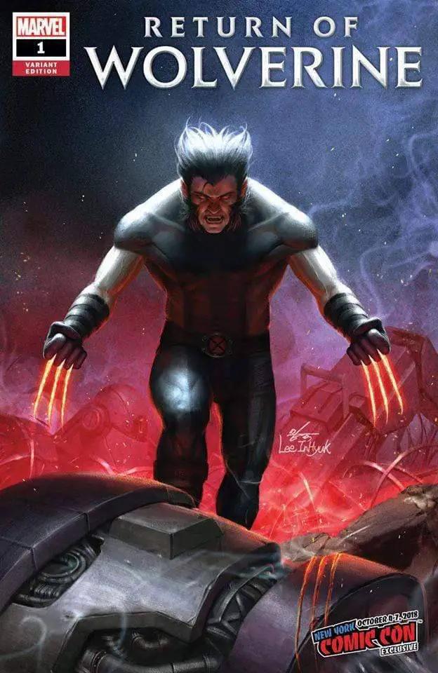 RETURN OF WOLVERINE #1 NYCC INHYUK LEE EXCLUSIVE VAR 2018 [INST] by Unknown Comic Books