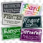 RPG Class Stickers (Vol. 1)