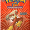 Pokémon: Ruby Theme Deck Box Ruby & Sapphire - Open