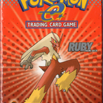 Pokémon: Ruby Theme Deck Box Ruby & Sapphire - Open