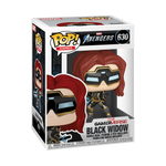 Black Widow #630 Funko Pop! Vinyl - Marvel Avengers (Stark Tech Suit) with Protector Case Bundle