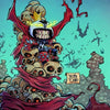 KING SPAWN #50 comic book by JAMS Fortress Comics, featuring Skottie Young variant cover with vivid, detailed artwork.