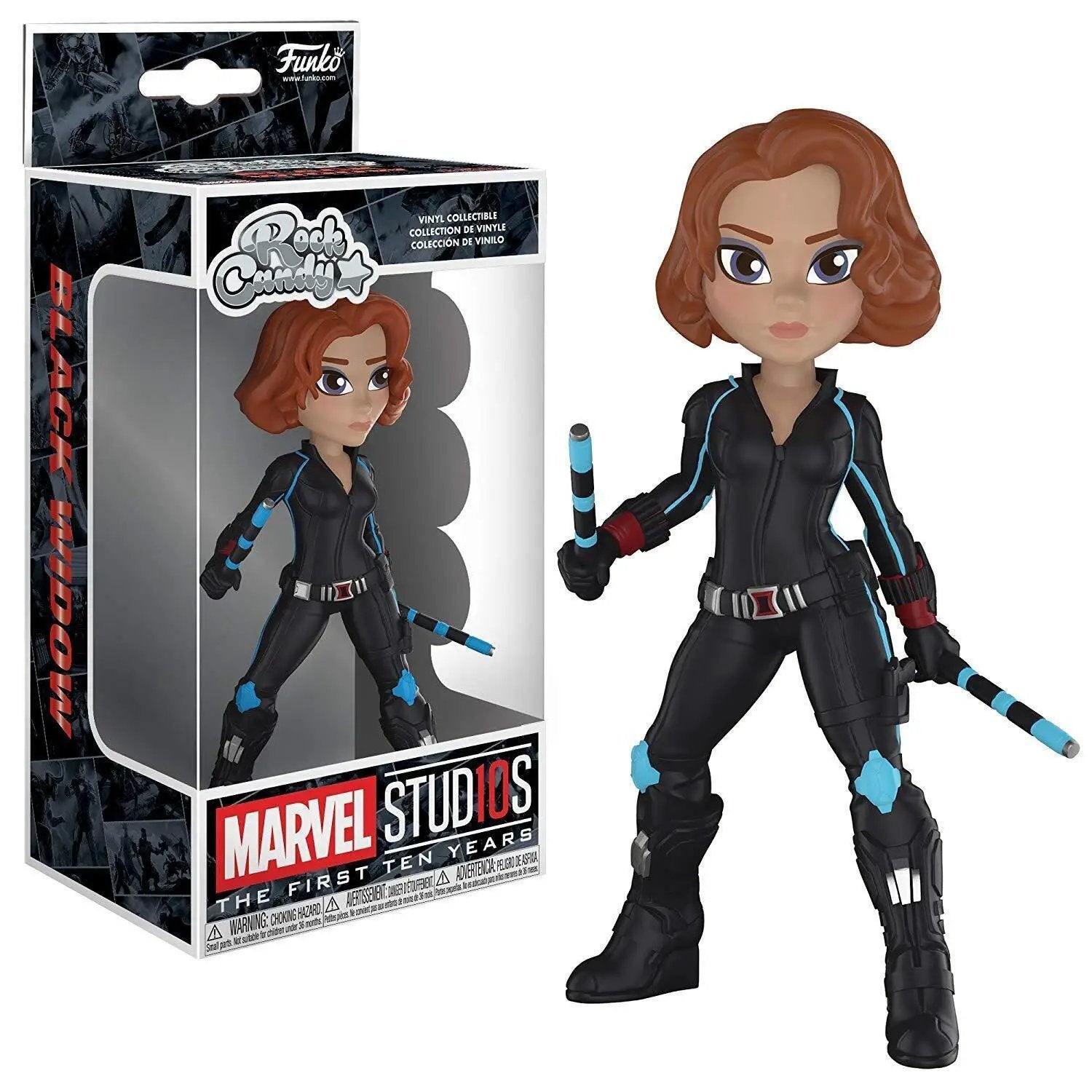 Funko Rock Candy: Marvel Studios 10 - Black Widow Collectible Figure by THE MIGHTY HOBBY SHOP
