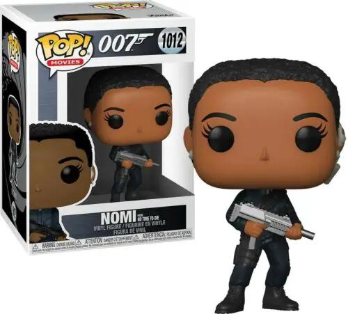 Pop! Movies James Bond Nomi collectible figure from THE MIGHTY HOBBY SHOP, featuring Nomi in her signature outfit and pose.