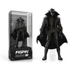 Spider-Man Noir FiGPiN enamel pin from Into the Spider-Verse, featuring detailed black and white Spider-Man character design.