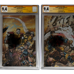 [TRIPLE SIGNED CGC YELLOW LABEL 4 PACK FOIL] X-Men 1991 #1 Facsimile Jim Lee | Claremont |  Williams Cover Var [Set #1]