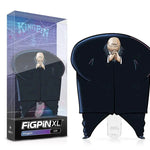 Large enamel pin of Kingpin from Into the Spider-Verse, featuring detailed design and vibrant colors, by THE MIGHTY HOBBY SHOP.