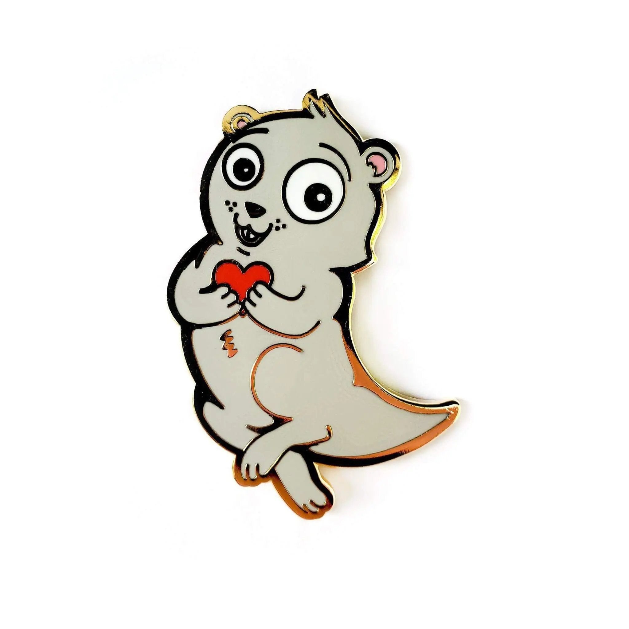 Significant Otter Pin by Kolorspun