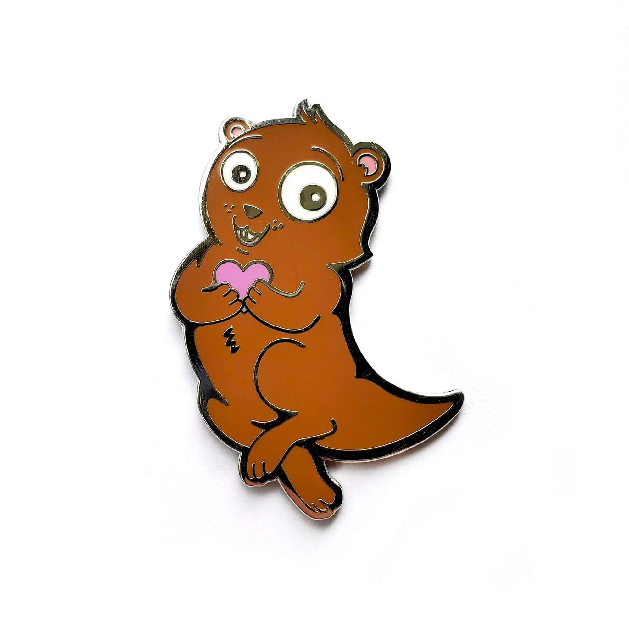 Significant Otter Pin by Kolorspun