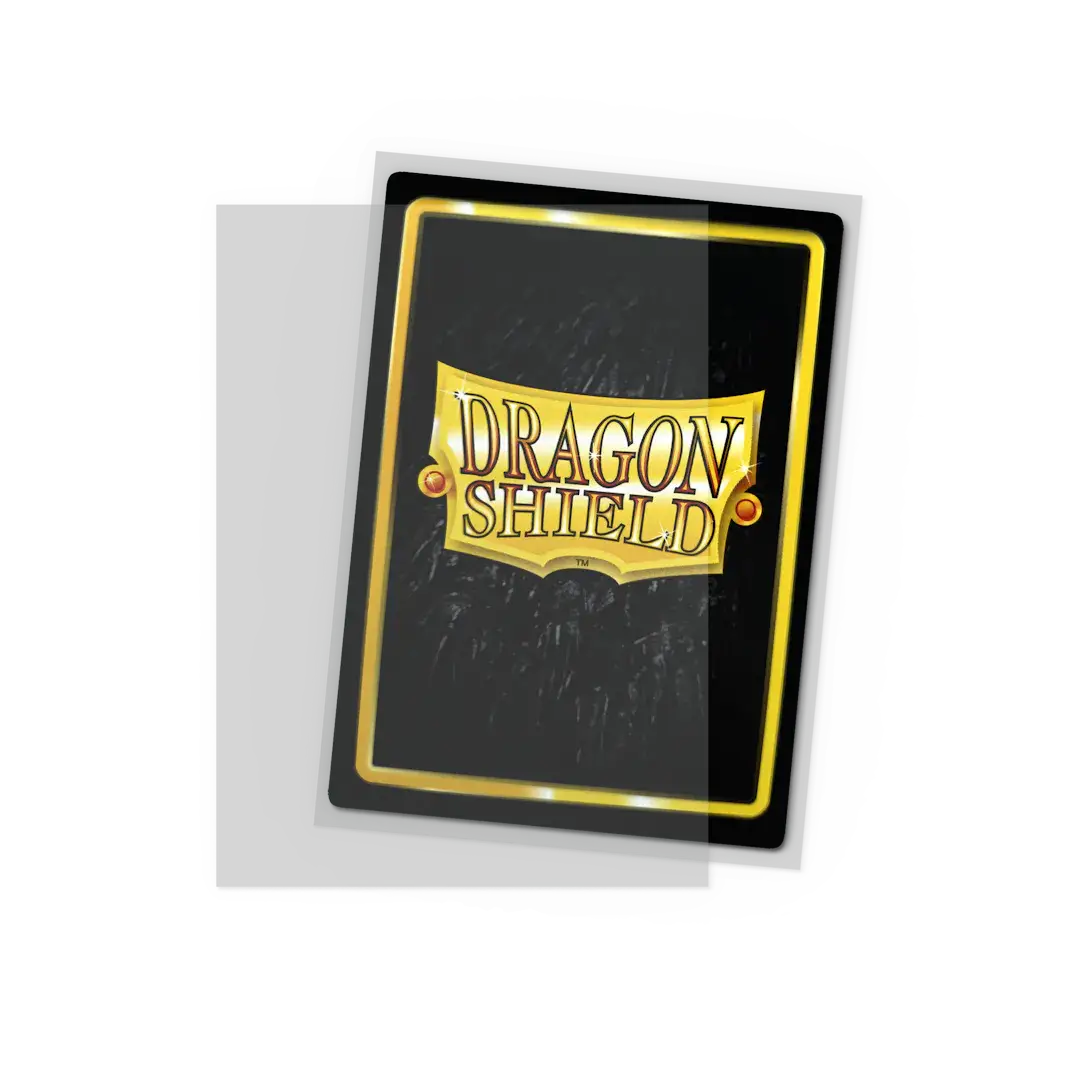 Clear Classic Sleeves for trading cards, standard size, featuring transparent plastic from THE MIGHTY HOBBY SHOP.