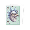 Brushed art sleeves featuring Cool Rick from Rick & Morty, standard size, with colorful character design on durable sleeves.