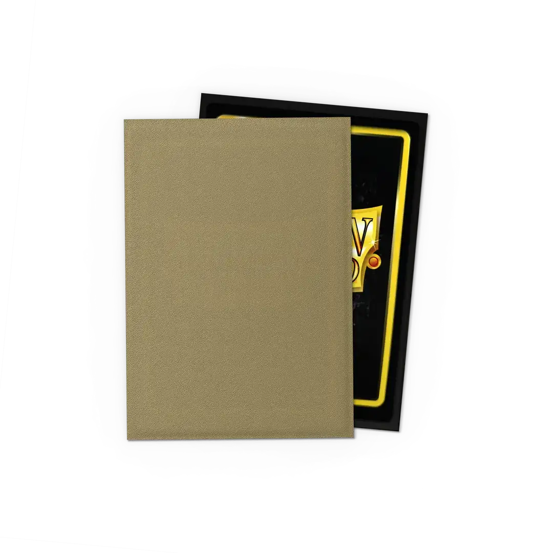Matte dual sleeves for trading cards, Japanese size, by THE MIGHTY HOBBY SHOP, showing smooth matte finish and sleek design.