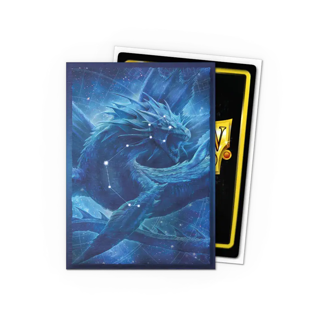 Drasmorx Constellations brushed art sleeves in standard size, featuring celestial star designs and a sleek, brushed finish.