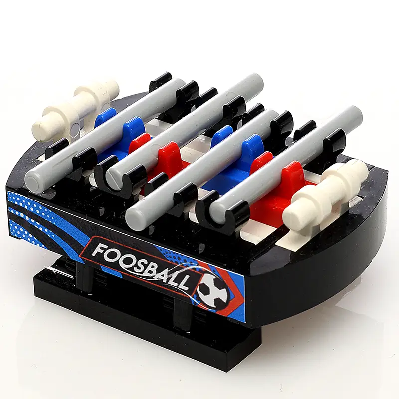 Foosball Table B3 Customs Arcade Building made using LEGO parts by B3 Customs