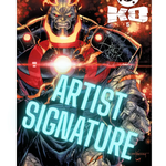 DC K.O #5 comic book by JAMS Fortress Comics featuring Tyler Kirkham signature spot foil art on the cover.