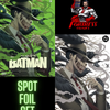 Exclusive Batman #19 comic book by JAMS Fortress Comics featuring Rachta Lin, with trade and virgin spot foil cover artwork.