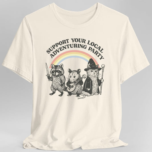 Support Your Local Adventuring Party T-Shirt