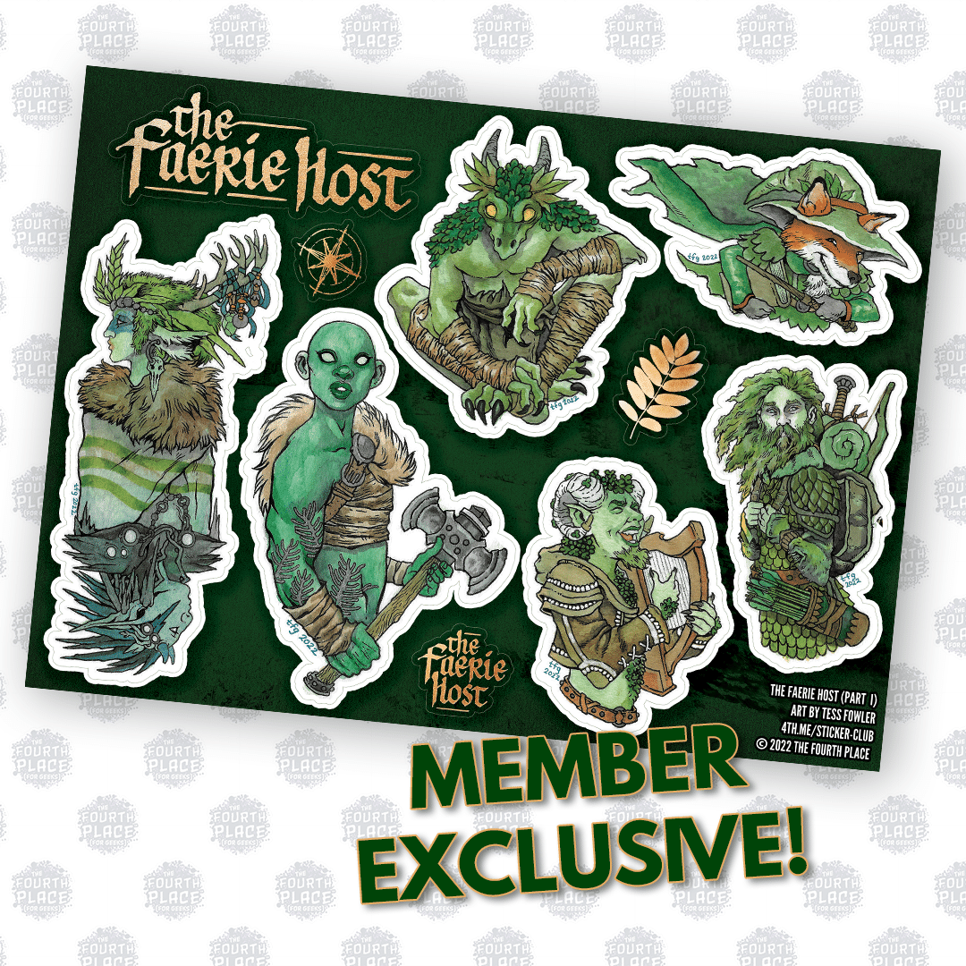The Faerie Host Stickers (Part 1)