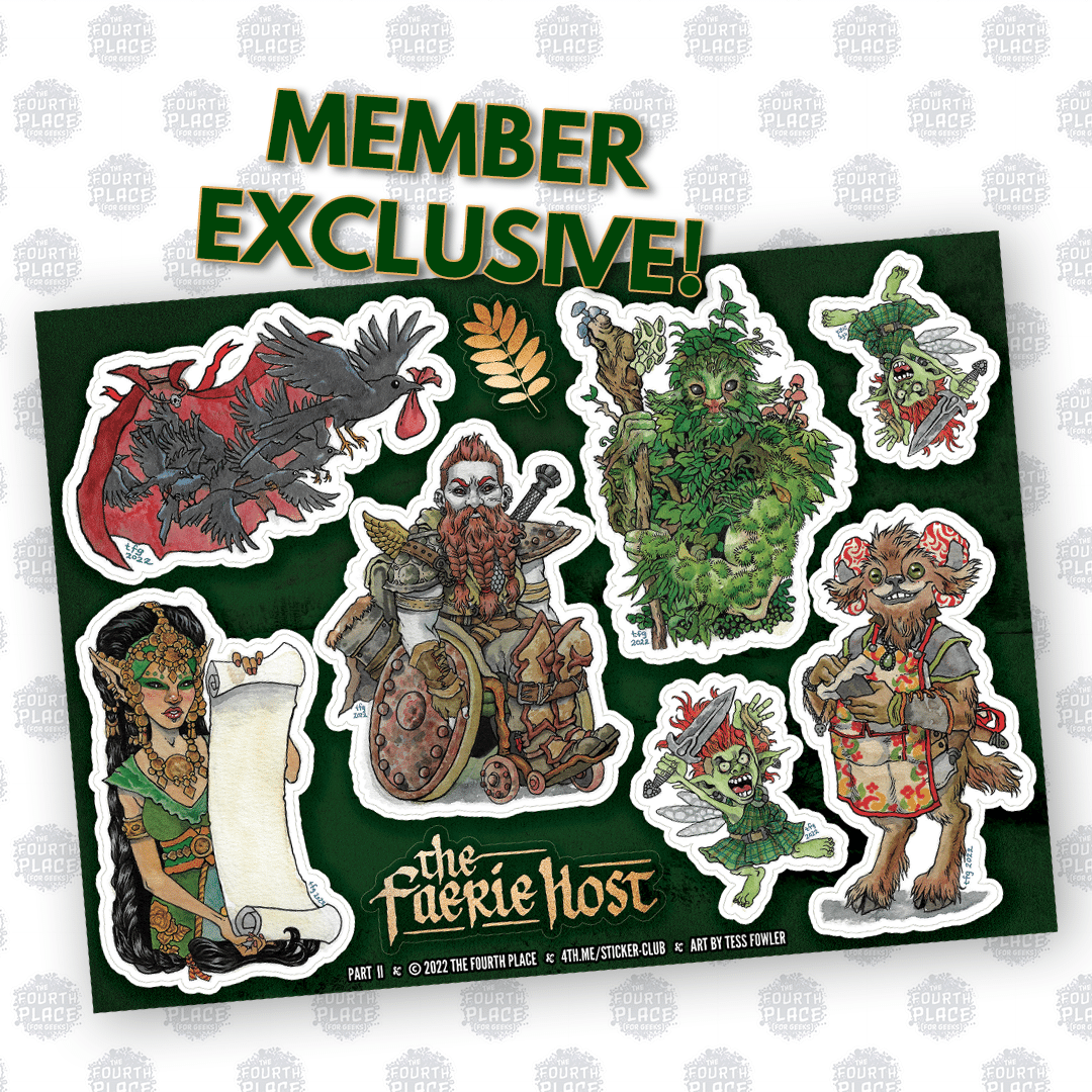 The Faerie Host Stickers (Part 2)