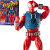 Scarlet Spider Marvel Legends comic action figure by THE MIGHTY HOBBY SHOP, 6-inch Spider-Man hero with detailed costume and pose