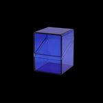 Small blue Nano Deckbox by The Mighty Hobby Shop for storing miniatures and hobby accessories.
