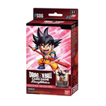 Mini Son Goku character card from the Bandai Dragon Ball Super Card Game Fusion World Starter Deck, featuring vibrant artwork.