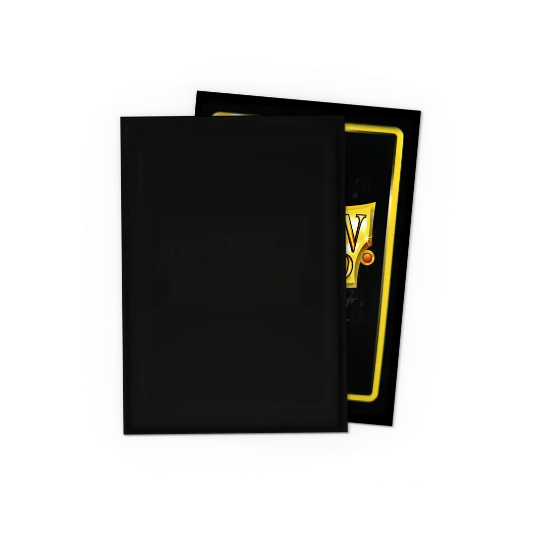 Black Classic Sleeves for Japanese-sized cards, showcasing sleek design and high-quality material from THE MIGHTY HOBBY SHOP