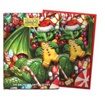 Flat image of a standard-sized Christmas 2024 Brushed Art Sleeves box from THE MIGHTY HOBBY SHOP.