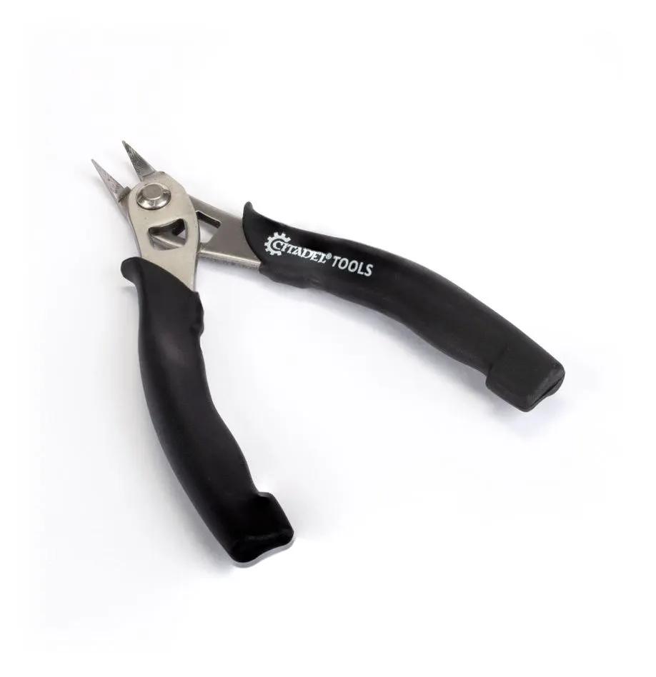 Super fine detail cutters from Citadel Tools by THE MIGHTY HOBBY SHOP, with precision blades for miniature model trimming.
