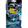 Clear top-loading perfect fit sleeves for trading cards, designed by THE MIGHTY HOBBY SHOP, shown in the image.