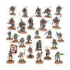 Astra Militarum Combat Patrol miniatures set from Warhammer 40K, featuring soldiers and tanks in detailed military models.