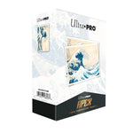 Apex Deck Protector sleeves featuring The Great Wave Off Kanagawa design, 105-count pack, ideal for card protection by THE MIGHTY HOBBY SHOP.