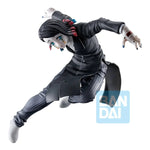 Demon Slayer Kimetsu no Yaiba Enmu Shake The Sword Ichiban statue featuring Enmu with sword and fiery effects, detailed collectible figure
