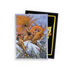 Dragon Shield Signature Series card sleeve featuring The Millerax design, matte finish with detailed dragon artwork.