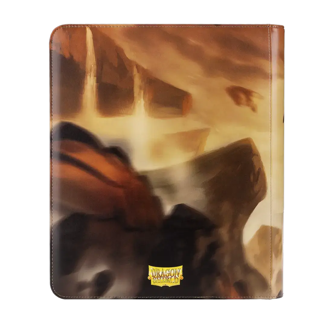 Dragon Shield Wood Snake 2025 card binder by THE MIGHTY HOBBY SHOP, featuring a colorful snake design on a durable zippered cover.
