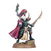 Dark Eldar Drukhari Archon miniature from THE MIGHTY HOBBY SHOP, detailed figure with ornate armor and weaponry.