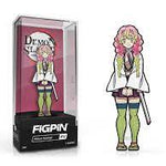 FiGPiN Demon Slayer Mitsuri Kanroji 812 collectible figure with detailed design and vibrant colors on a plain background.