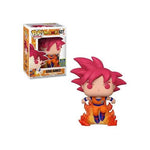 Funko POP! Dragon Ball Super SSG Goku vinyl figure, Summer Convention exclusive, detailed Dragon Ball Super character collectible