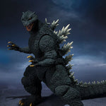 Reissue Godzilla: Final Wars S.H. MonsterArts action figure by THE MIGHTY HOBBY SHOP, detailed Godzilla creature with realistic features.