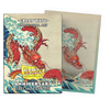 Matte dual art sleeves featuring the Great Wave design, standard size, ideal for protecting trading cards.