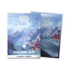 Matte dual art sleeves featuring Scalding Tarn from the Landfall Series, designed by THE MIGHTY HOBBY SHOP for Magic: The Gathering cards.