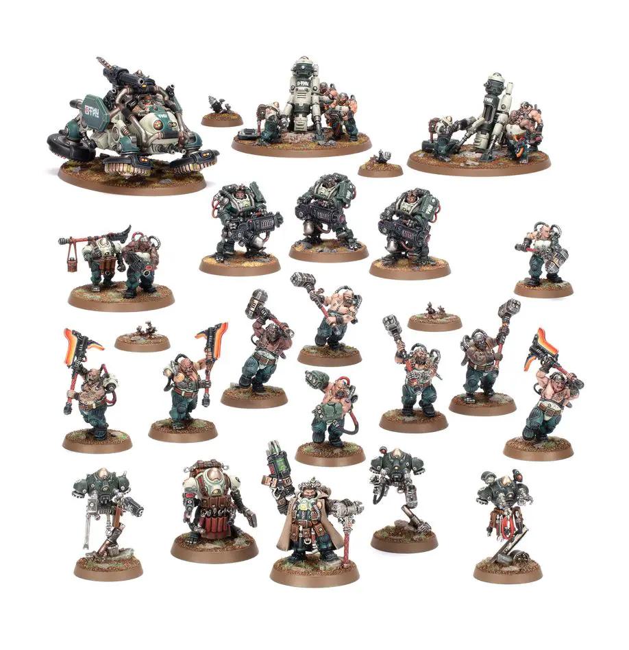 Leagues of Votann Cthonian Prospect Battleforce miniature by THE MIGHTY HOBBY SHOP, featuring detailed sci-fi alien warrior figure.