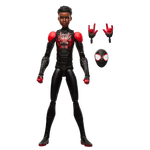 Marvel Legends Series Miles Morales action figure with detailed costume and poseable features, from THE MIGHTY HOBBY SHOP.