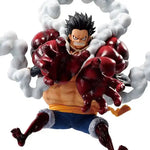 Monkey D. Luffy Gear 4 figure from One Piece Ichibansho Masterlise Expiece series, showing Luffy in a dynamic pose with detailed design.