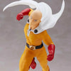 One Punch Man Saitama figurine, 13cm tall, detailed collectible figure from THE MIGHTY HOBBY SHOP, showcasing Saitama's iconic look.