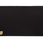 Plain black TCG playmat by THE MIGHTY HOBBY SHOP, featuring a smooth surface ideal for card games.