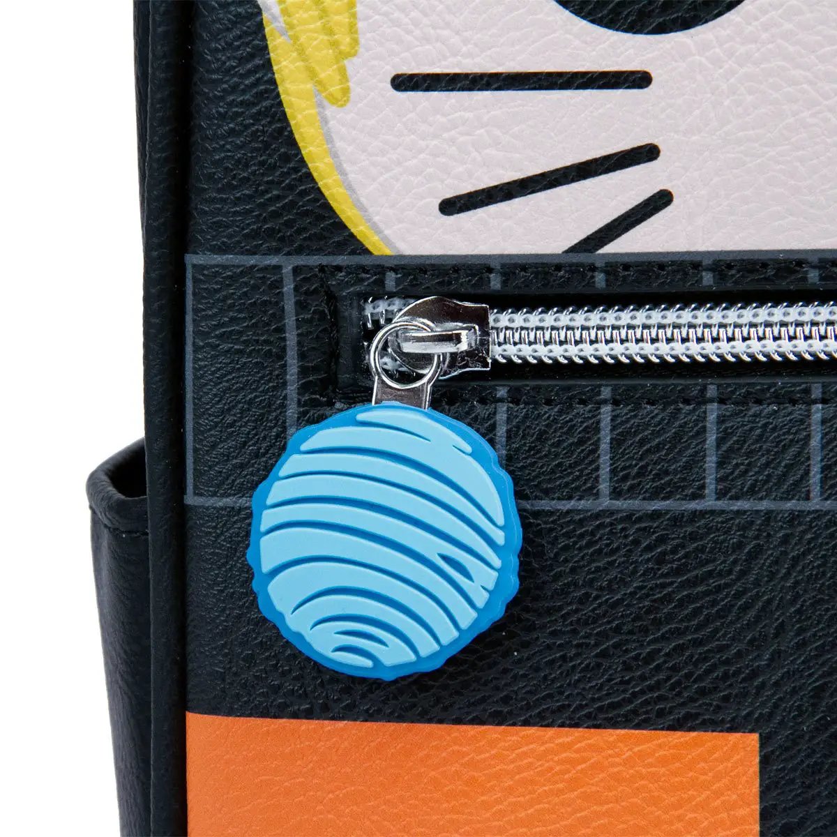 Naruto POP! Animation mini-backpack by Loungefly featuring Naruto Uzumaki character with vibrant design and adjustable straps.