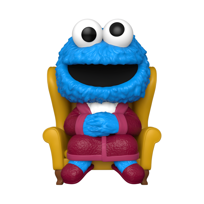 Cookie Monster POP! TV figure from Sesame Street Season 3 by THE MIGHTY HOBBY SHOP, featuring the blue character with expressive eyes.